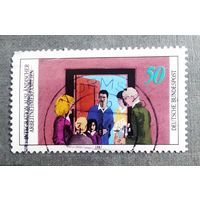Марка Германия 1981 год Немецкая семья