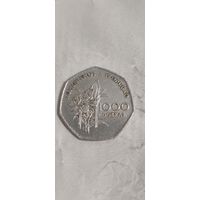 Сан томе и Принсипи 1000 добрас 1997