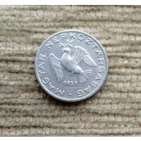 Werty71 Венгрия 10 филлеров 1951 Голубь