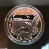 084. Национальный парк "Браславские озера". Чайка серебристая. 20 Рублей, 2003 г.