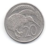 20 центов 1985 Новая Зеландия