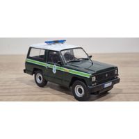 Nissan Patrol 1985. Национальная гвардия Португалии. Полицейские машины мира
