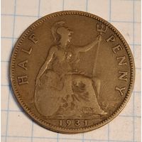 1/2 пени 1931 г.