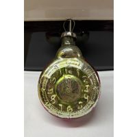 Елочная игрушка Кремлевские часы каталог толстое стекло