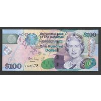 Багамские острова 100 долларов 2009 года. Тип P-76. Состояние UNC