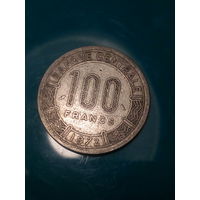 100 франков Камерун 1972 год.