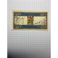 25 пфенигов (нотгельды) г. Германия.-2012