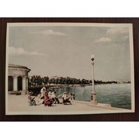 Феодосия 1959 Украинская ПК Штамп переоценки