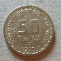 Мали 50 франков 1977 год, KM# 9