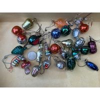 Новогодняя распродажа ! Ёлочный набор МАЛЮТКА !Набор миниигрушек на настольную ЁЛОЧКУ !