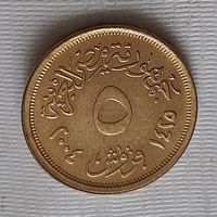 5 пиастров 2004 г. Египет