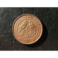 ЮАР. 1\4 пенни.1948. С 20 копеек. Распродажа коллекции. Смотрите другие лоты.