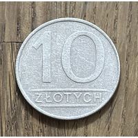 Польша 10 Злотых 1987г.