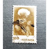 Марка Индия 1980 год Флора