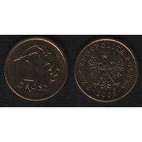 Польша y276 1 грош 2008 год (mw) (_alb2