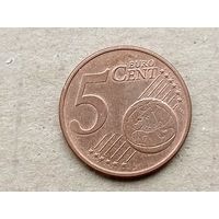 Германия 5 евроцентов, 2010 "G". (U-)