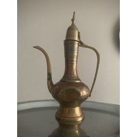 Кувшин латунный, кумган в идеальном состоянии