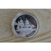 Вьетнам 100 донгов 1991   Пароход "Savannah"   с 1 руб