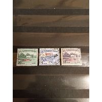 1961 старенькие служебные марочки Пакистана архитектура (1-л1)