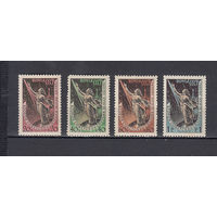 Астрономия. СССР. 1957. 4 марки. Соловьев N 2110-2113 (450 р)