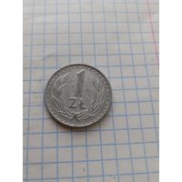 1 злотый 1985 года