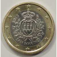 Сан-Марино 1 евро 2013 UNC