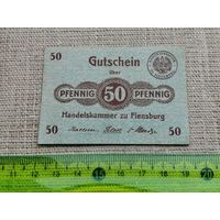 Германия-нотгельд     50 пфенингов  Flensburg 19..