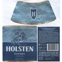Пивная этикетка -  HOLSTEN (Алiварыя)