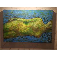 Картина холст художник Алесь Квятковский