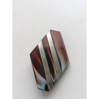 Брошь СССР Глушенное стекло, торги с Рубля