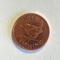 Великобритания 1 фартинг 1948