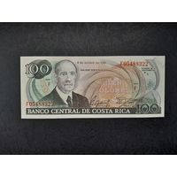 100 колон 1989 года. Коста-Рика. UNC. Распродажа