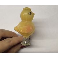 Елочная игрушка цыпленок СССР