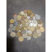 Лот иностранных монет с рубля!!!