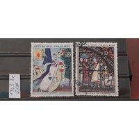 РАСПРОДАЖА ФРАНЦИЯ 1963г. Полная серия. Гаш.