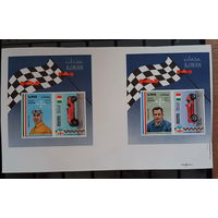 ПРОБЫ СПОРТ ФУТБОЛ ГОНКИ ОАЭ     MNH