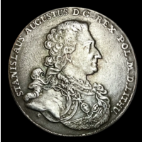 Копия Польша 1 талер 1766 Станислав Август Понятовский