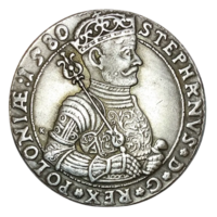 Копия Польша 1 талер 1580 Стефан Батория