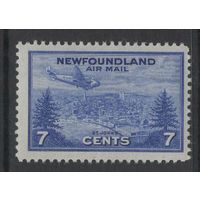 Ньюфаундленд /Newfoundland 1943** Сент-Джонс - столица провинции Ньюфаундленд и Лабрадор, АВИА Почта SG#291