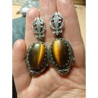 Серьги винтажные. Серебро