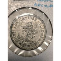 1959 г 1 шиллинг ЮАР
