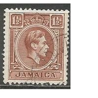 Ямайка. Король Георг VI. 1938г. Mi#122.