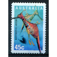 Австралия - 1998г. - морской конёк - 1 марка - гашёная. #3-WB-91-A-2