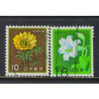 Япония 1982 Амурский лотос Лилии Стандарт #1517А-8А