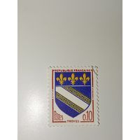 Франция год 1963 год Стандарт герб