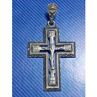 Крестик серебро 925 пробы .