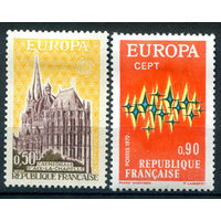 Франция - 1972г. - Europa CEPT, архитектура - 2 марки - полная серия, MH [Mi 1788-1789]. #2-Fr-41-A-1