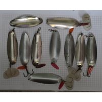 Блесна БЕРЕЗИНА СССР из набора блесен МОГИЛЕВ