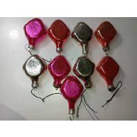 Ёлочные мини игрушки  , СССР .