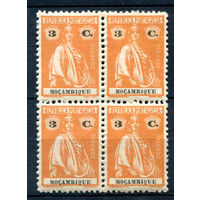 Португальские колонии - Мозамбик - 1922/26г. - Церера, 3 с - 1 кварт - MNH. #4-W2-114-A-2